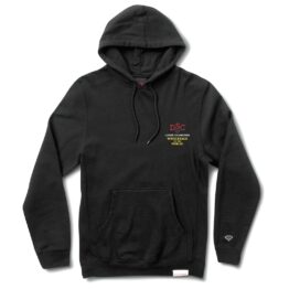 Diamond Supply Co Loose Diamonds Pullover Hooded Sweatshirt Black