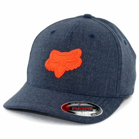 Fox Heads Up Flexfit Hat Heather Midnight