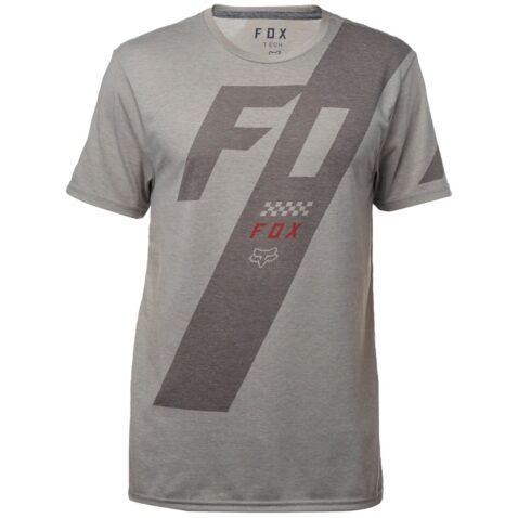 Fox Scalene Short Sleeve T-Shirt Heather Dark Grey