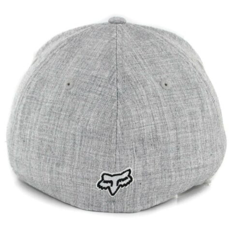 Fox Three 60 Flexfit Hat Heather Grey