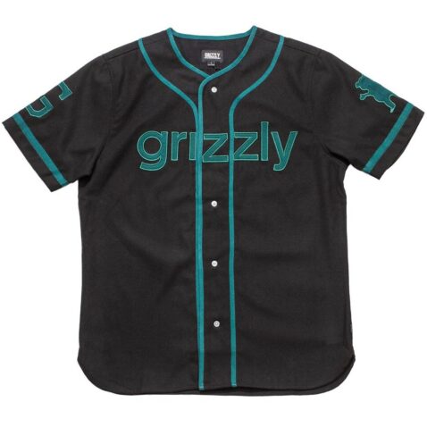 Grizzly Third Base Jersey Black