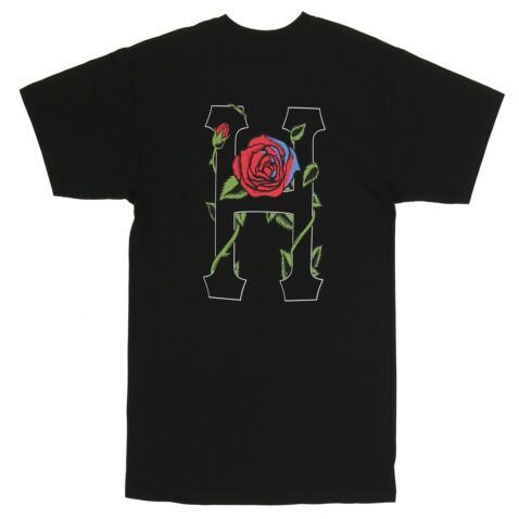 HUF Roses Classic H T-Shirt Black