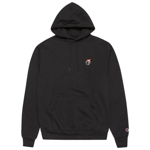 The Hundreds Crest Adam Pullover Sweatshirt Black