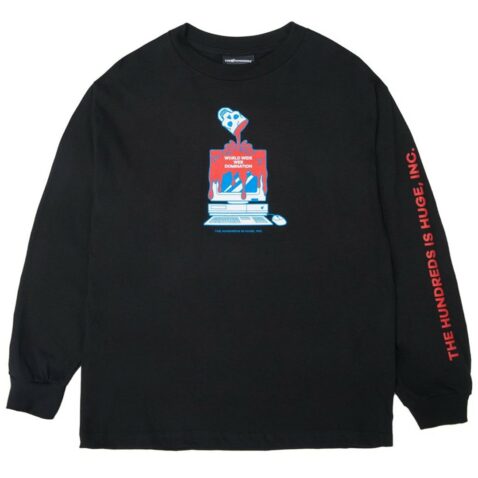 The Hundreds Mind Slave Long Sleeve T-Shirt Black
