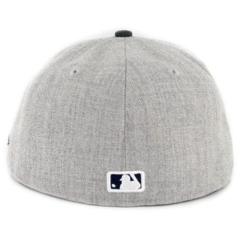 New Era 59Fifty San Diego Padres Heather Crisp 2 Fitted Hat Heather Grey Navy