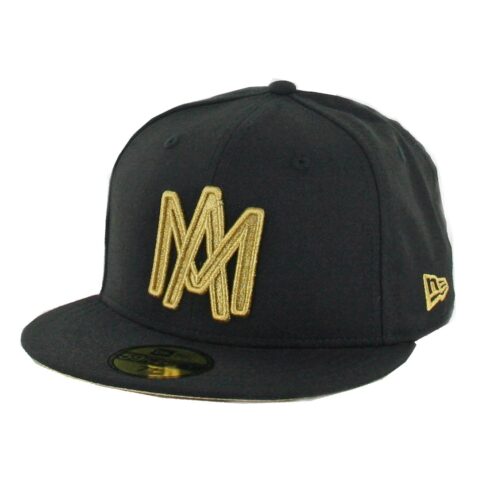 New Era 59Fifty Mexicali Aguilas Campeones Fitted Hat Black Gold