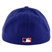 New Era 59Fifty Chicago Cubs Vintage Wool Classic Fitted Hat Royal-Back