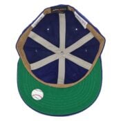 New Era 59Fifty Chicago Cubs Vintage Wool Classic Fitted Hat Royal-Inside