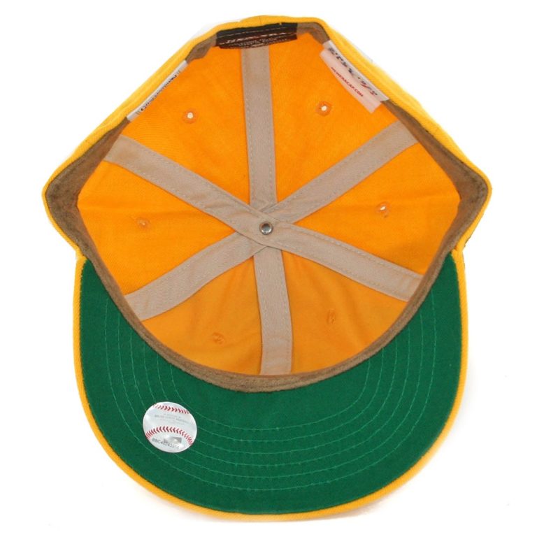 New Era 59Fifty Pittsburgh Pirates Vintage Wool Classic Fitted Hat Yellow-Inside New Era 59Fifty Pittsburgh Pirates Vintage Wool Classic Fitted Hat Yellow-Inside
