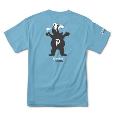 Primitive x Grizzly Mascot T-Shirt Carolina