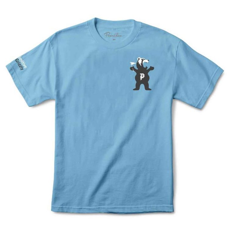 Primitive X Grizzly Mascot T-Shirt Carolina