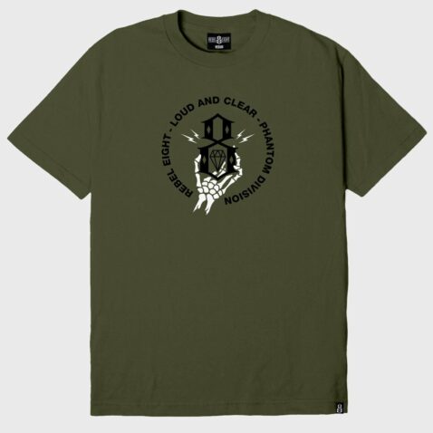 REBEL8 Phantom Division T-Shirt Military Green