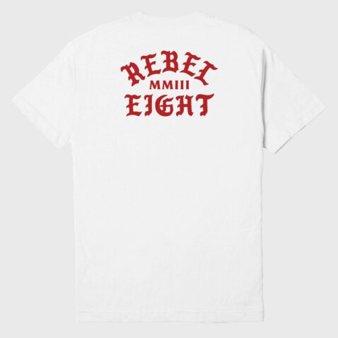 REBEL8 Scriptum T-Shirt White
