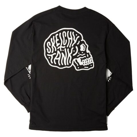 Sketchy Tank Broken Long Sleeve T-Shirt Black