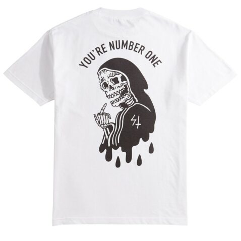 Sketchy Tank Heat T-Shirt White