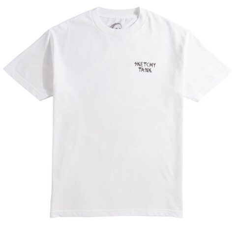 Sketchy Tank Heat T-Shirt White
