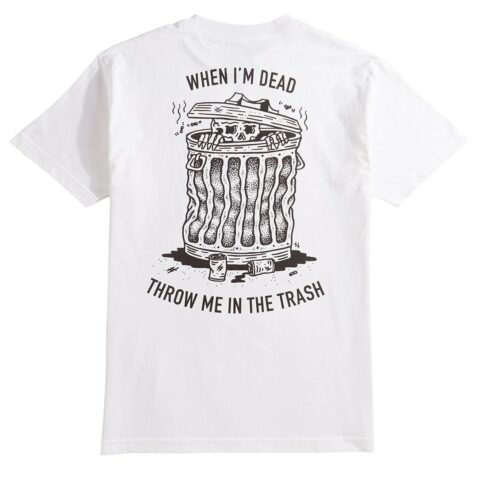 Sketchy Tank When I Die T-Shirt White