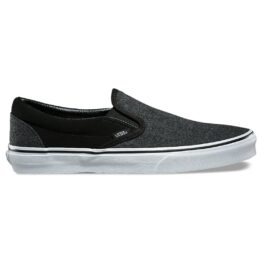 Vans Classic Slip-On Suede & Suitin Shoe Black