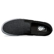 Vans Classic Slip-On Suede & Suitin Shoe Black-Top