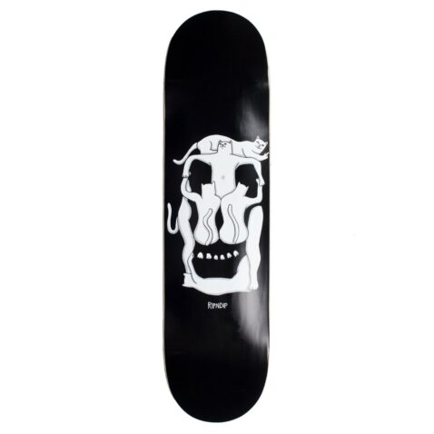 Rip N Dip Nerm Skull Deck Black
