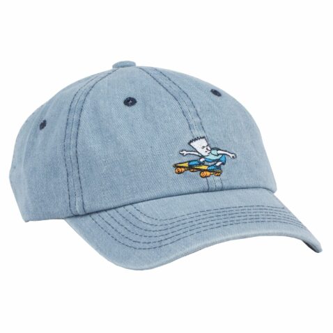 Rip N Dip Catwabunga Dad Strapback Hat Denim