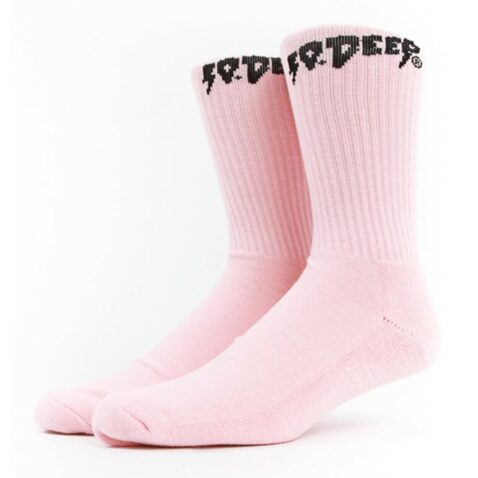 10 Deep Sound & Fury Sock Pink
