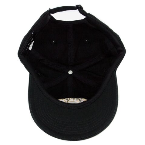 10 Deep Tiger Strapback Hat Black