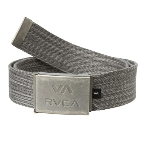RVCA Va All The Way Web Belt Charcoal Heather