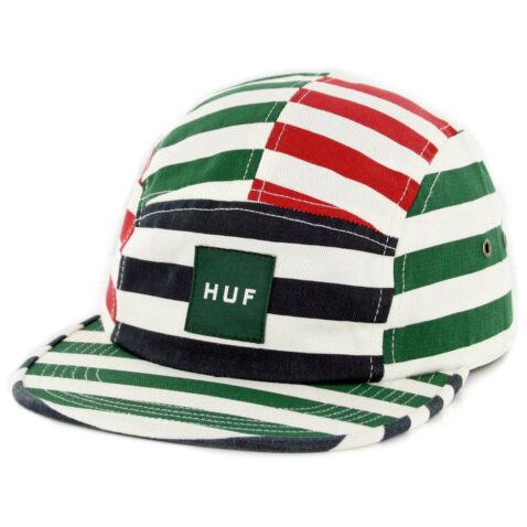 HUF Kennedy Box Logo Volley Clipback Hat Multi