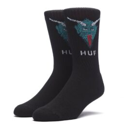 HUF December Dudes Series Socks Black
