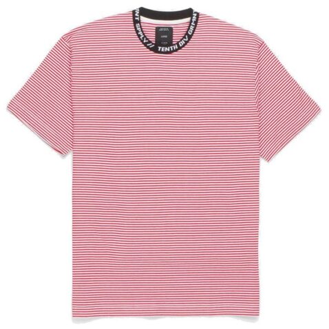10 Deep Foreigner’s Striped T-Shirt Red