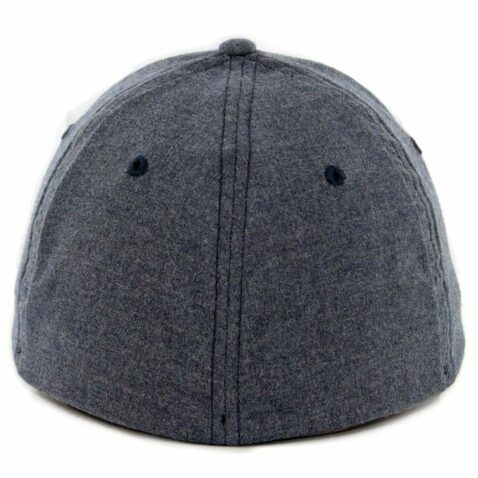 Fox Heads Up Flexfit Hat Heather Midnight Red
