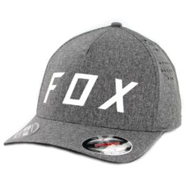 Fox Moth Flexfit Hat Charcoal