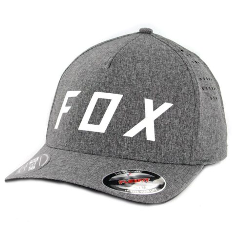 Fox Moth Flexfit Hat Charcoal