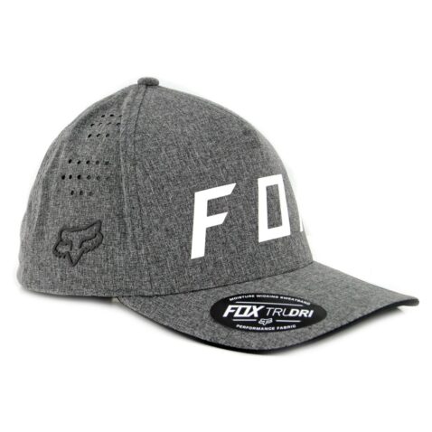 Fox Moth Flexfit Hat Charcoal
