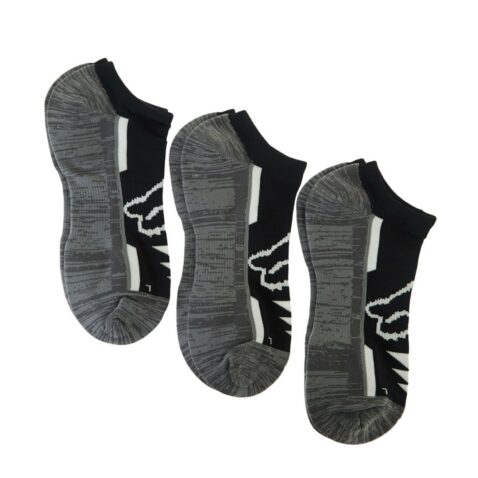 Fox Perf No Show Sock 3 Pack Black