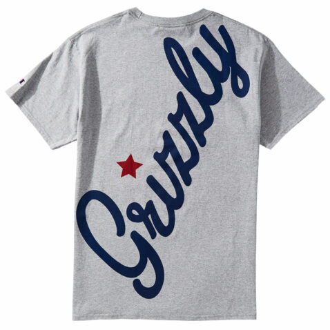 Grizzly x Champion Full Court Press T-Shirt Heather Grey