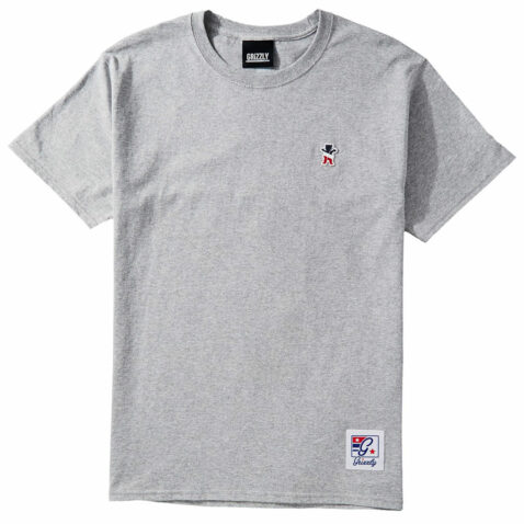 Grizzly x Champion Full Court Press T-Shirt Heather Grey