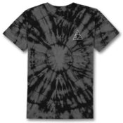 HUF Washed Triple Triangle T-Shirt Black