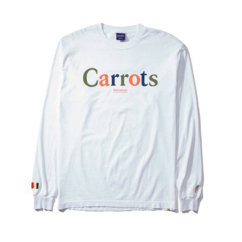 The Hundreds x Anwar Carrots Carrots Longsleeve T-Shirt White
