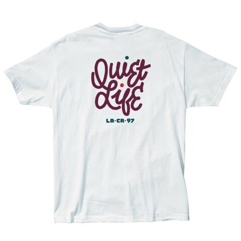 The Quiet Life Aussie Script T-Shirt White