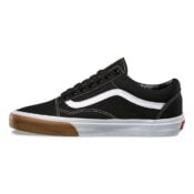 Vans Gum Bumper Old Skool Shoe Black True White-Side