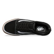 Vans Gum Bumper Old Skool Shoe Black True White-Top