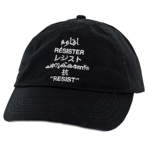 Civil Resist Core Strapback Hat Black