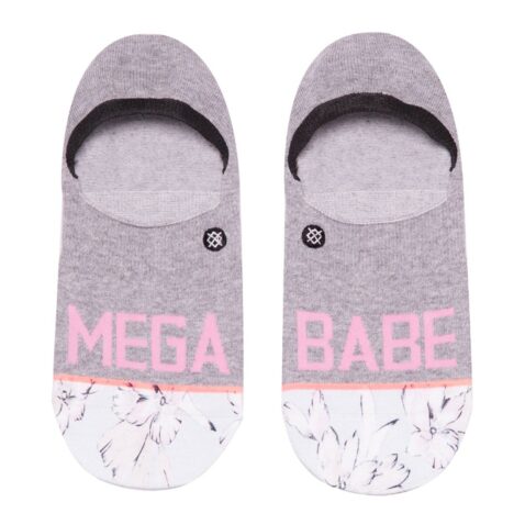 Stance Women’s Mega Babe Invisible Sock Grey