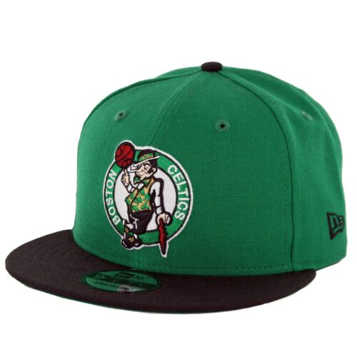 New Era 9Fifty Boston Celtics 2 Tone Snapback Hat Kelly Green Black