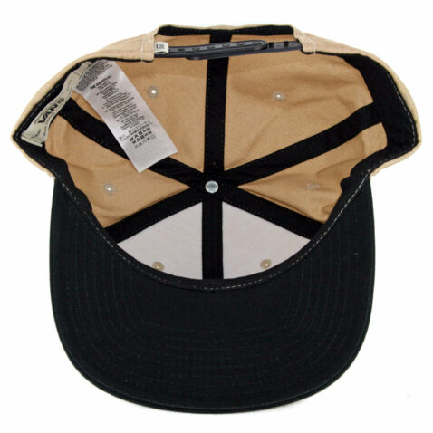 Vans Rowley Snapback Hat Khaki Black