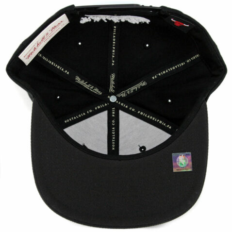Mitchell & Ness Chicago Bulls Full Dollar Snapback Hat Black