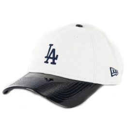 New Era 9Twenty Los Angeles Dodgers Retro Hook Strapback Hat White Navy