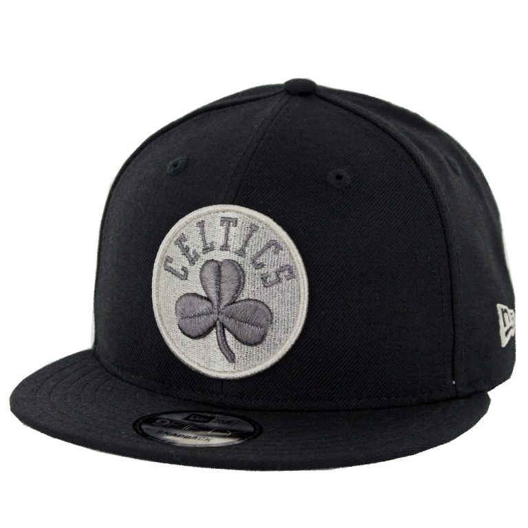 New Era 9Fifty Boston Celtics Metallic Clover Snapback Hat Black New Era 9Fifty Boston Celtics Metallic Clover Snapback Hat Black